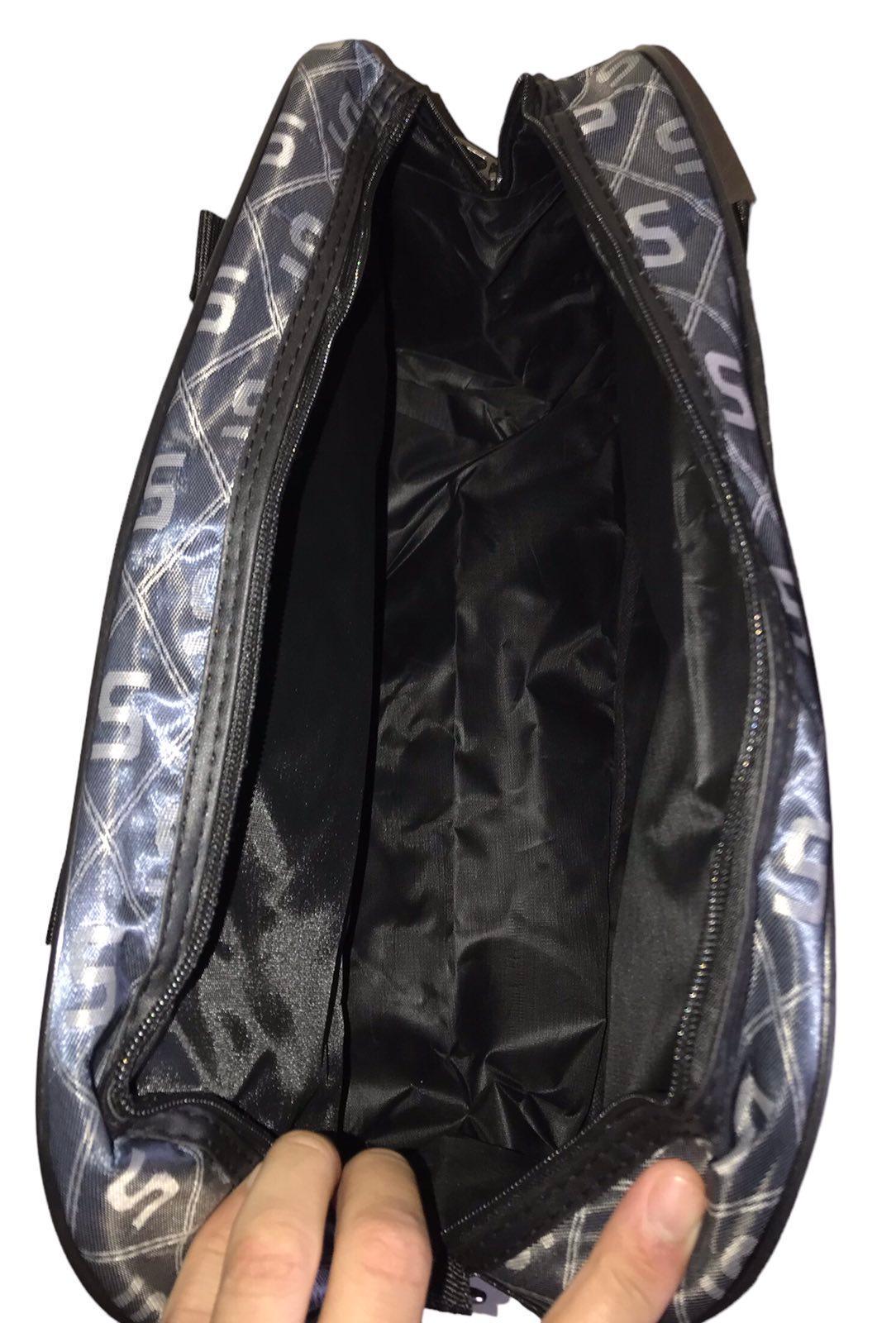 Сумка дорожная ручная кладь с длинным ремнем через плечо Темно-серый (8802GB) - фото 5 Сумка дорожная ручная кладь с длинным ремнем через плечо Темно-серый (8802GB) - фото 5