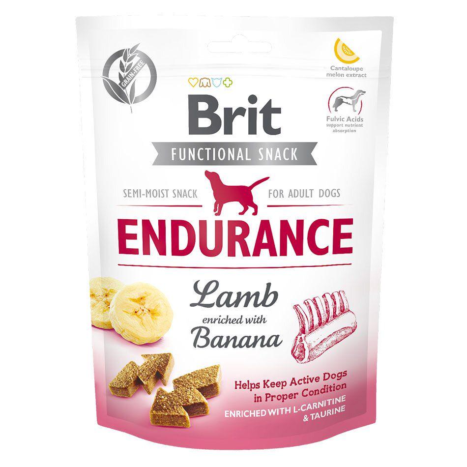 Лакомство для собак Brit Care Endurance с ягненком и бананом 150 г (111424)