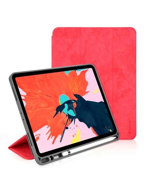 Чехол-книжка Comma Leather Case with Pen Holder Series for iPad Pro 11 2Gen, Red - фото 2