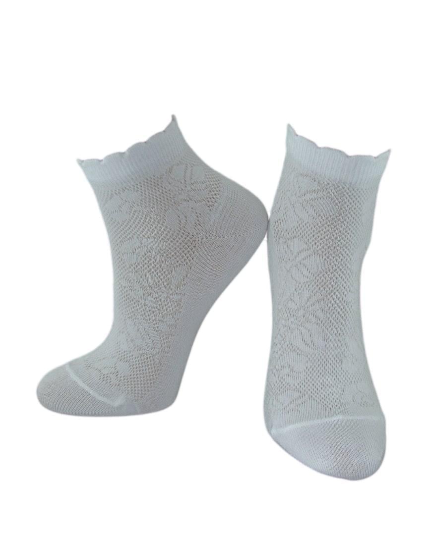 Носки детские Легка хода 9161 спортивные в сетку р. 22-24 Белый (27039552)