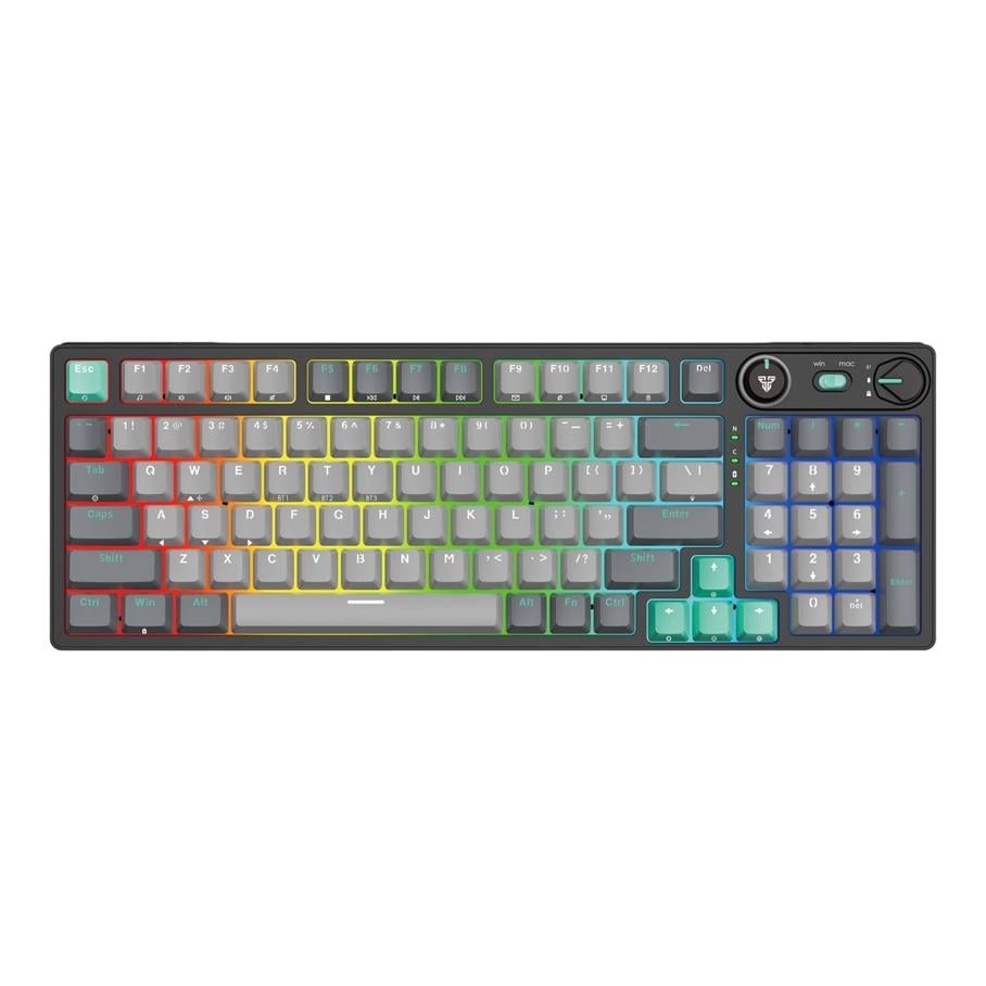 Клавиатура беспроводная игровая Fantech ATOM PRO96 MK914 MERCURY Red Switch 96 клавиш Hot-Swap 5-pin RGB 3000 мА/час