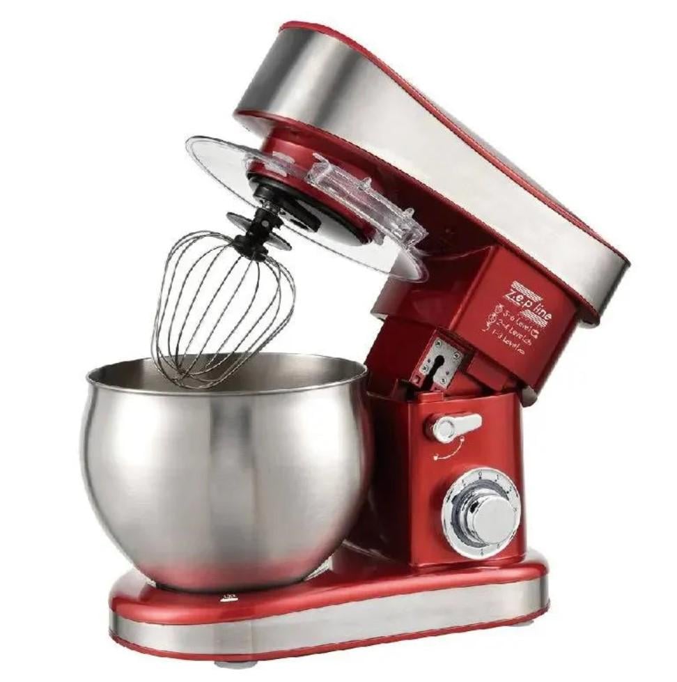 Міксер планетарний Zepline ZP-137 3500W 7 л Червоний (Mksrr-17)
