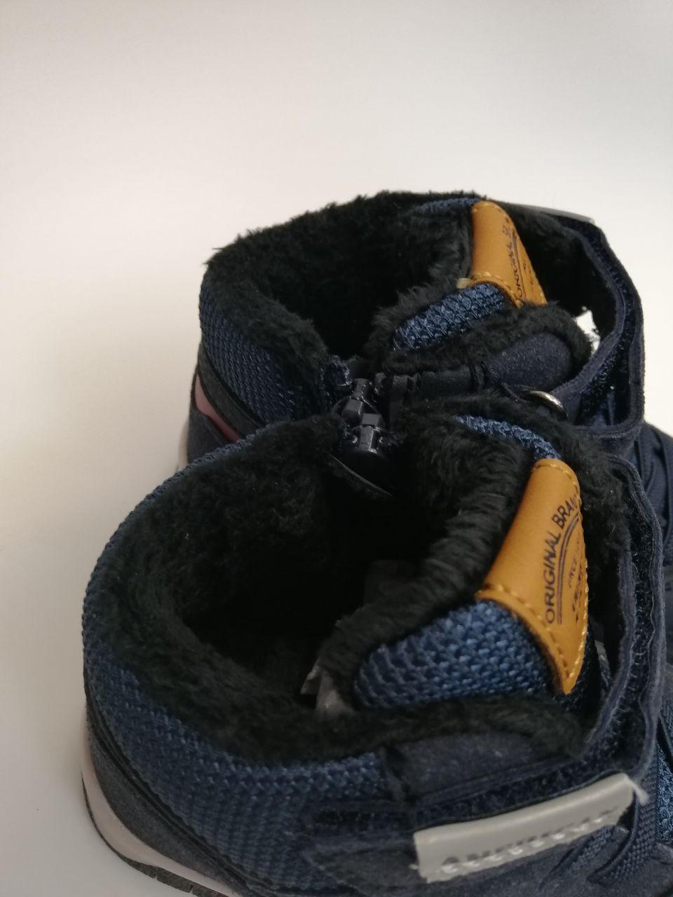 Ботинки для мальчика Restime р 27 17,5 см Синий (108/22) - фото 3