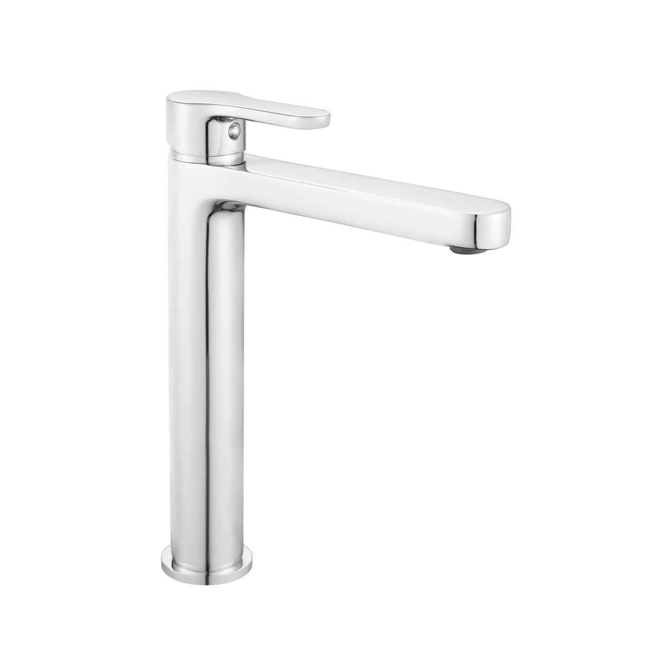 Смеситель латунный для раковины Lidz Astra 001FH высокий k35 (LDAST001FHCRM48090)
