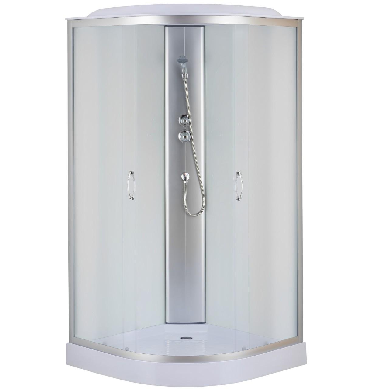 Душевой бокс Bravo WISLOK L90FТ 000022689 90x90x215 см Сатин (131420)