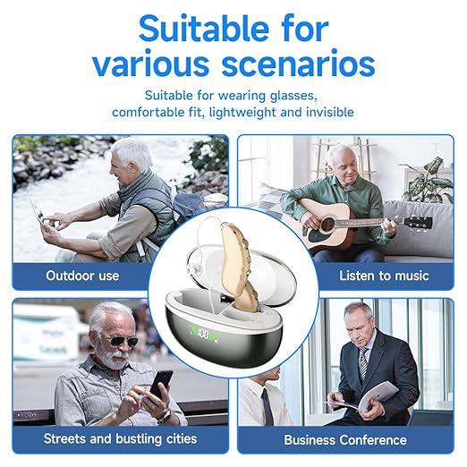 Цифровий слуховий апарат OTC з інтелектуальним шумоподавленням для дорослих - фото 4 Цифровий слуховий апарат OTC з інтелектуальним шумоподавленням для дорослих - фото 4