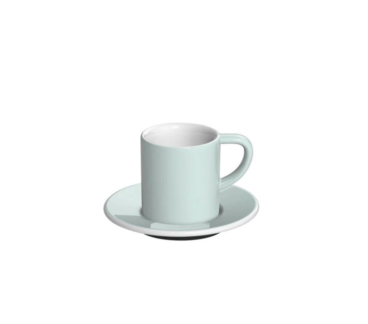 Набор Loveramics Bond Espresso Cup & Saucer 80 мл River blue (Bond80mlRB)