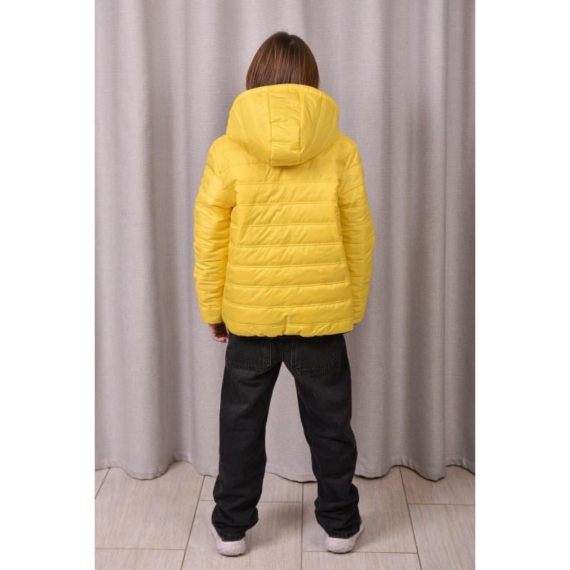Куртка осенняя для мальчика двухсторонняя 146 см Желтый с синим (2733712854) - фото 2 Куртка осенняя для мальчика двухсторонняя 146 см Желтый с синим (2733712854) - фото 2