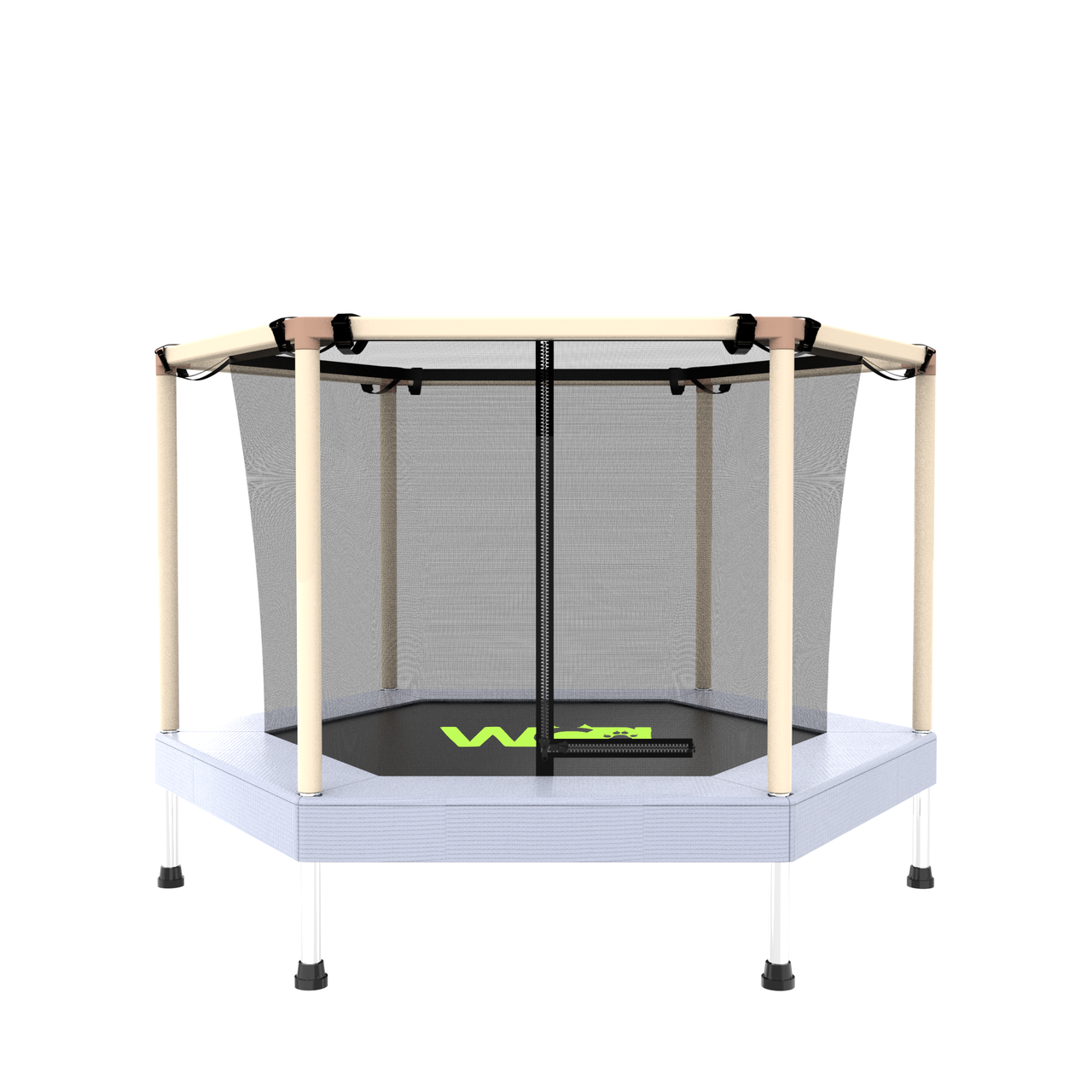 Батут-манеж шестигранный с сеткой WCG Hexi S 122 см (2371515298_tren_2)