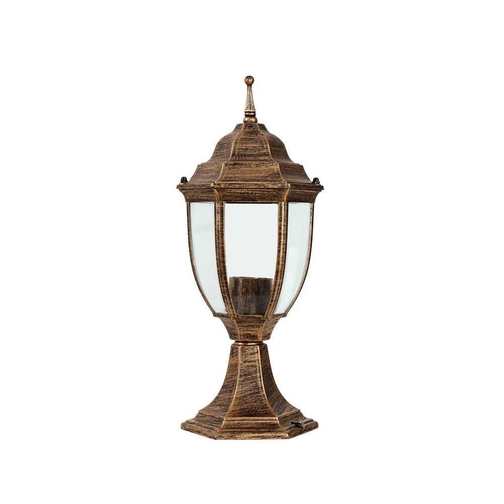 Светильник садово-парковый Violux Prag-35 античная бронза 60W Е27 IP44