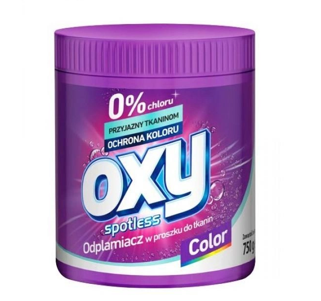 Плямовивідник OXY Spotless Color для кольорових тканин 730 г (14025511)