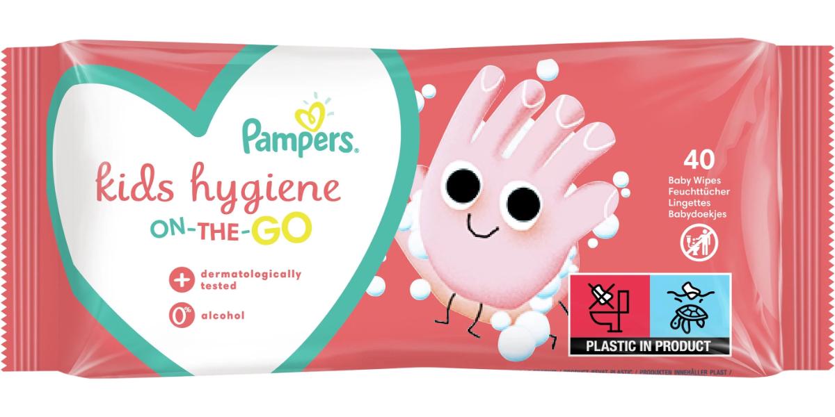 Влажные салфетки детские Pampers Kids Hygiene 40 шт. (14975)