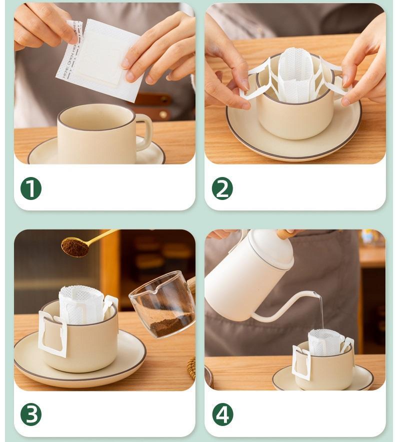 Фільтр для заварювання кави з нетканого матеріалу 50 шт. (НР051288) - фото 8