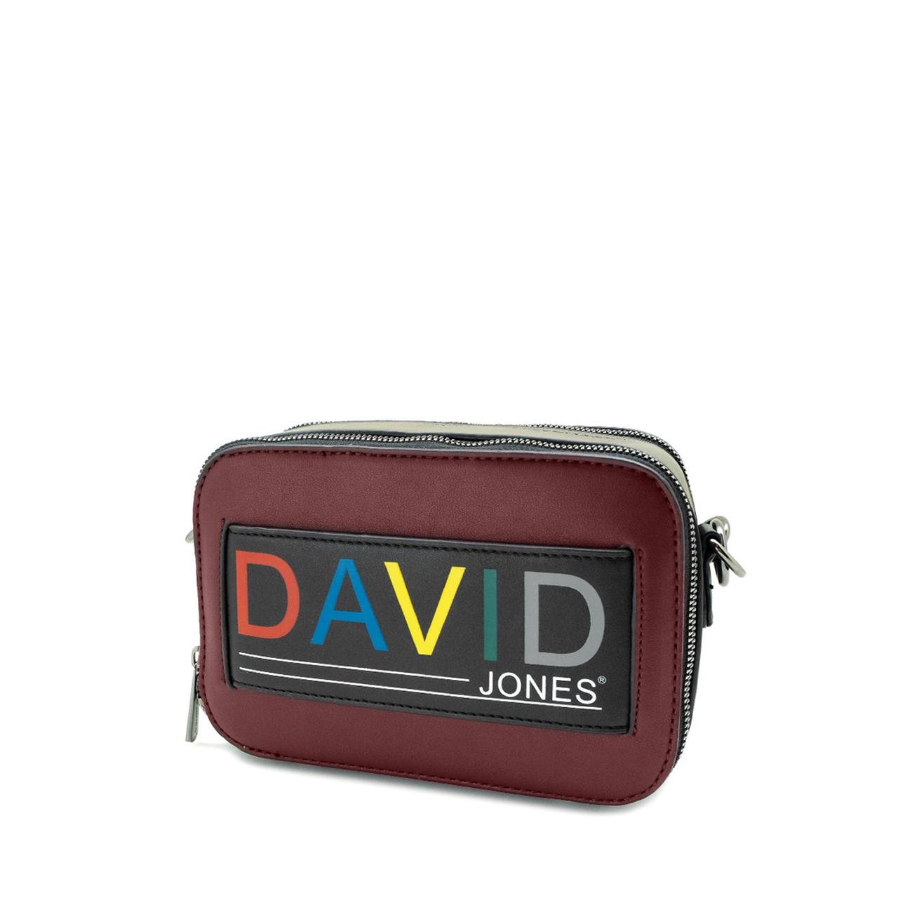 Сумка жіноча David Jones Бордовий (7771684)