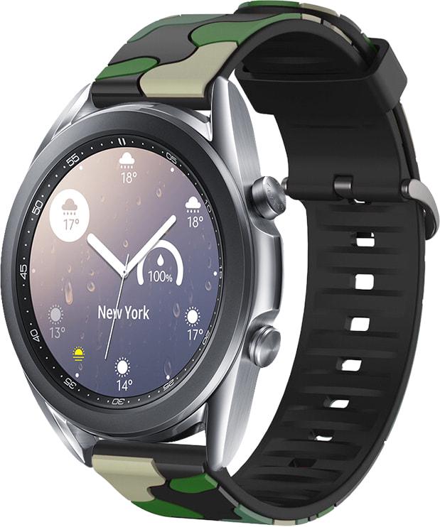 Ремінець Tactic Camouflage для Galaxy Watch 3 41 мм Green (32908-08)