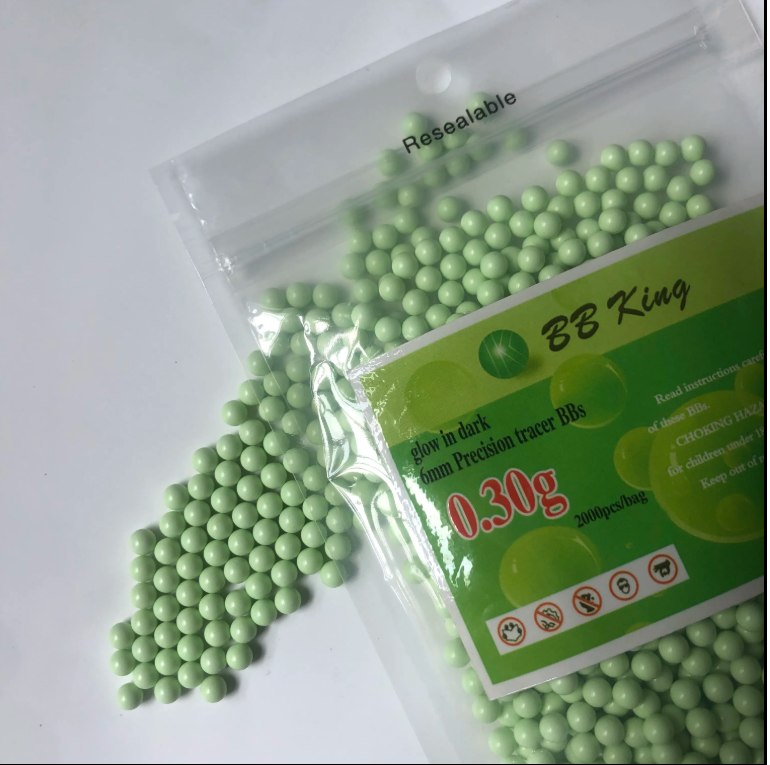 Трасерні страйкбольні кулі BB KING 0,30 г 2000 шт. (BBK-030-2KTracer)