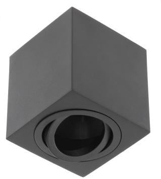 Светильник/корпус Aveiro GTV потолочный/регулируемый угол//алюминий/квадратный Black (12298310)