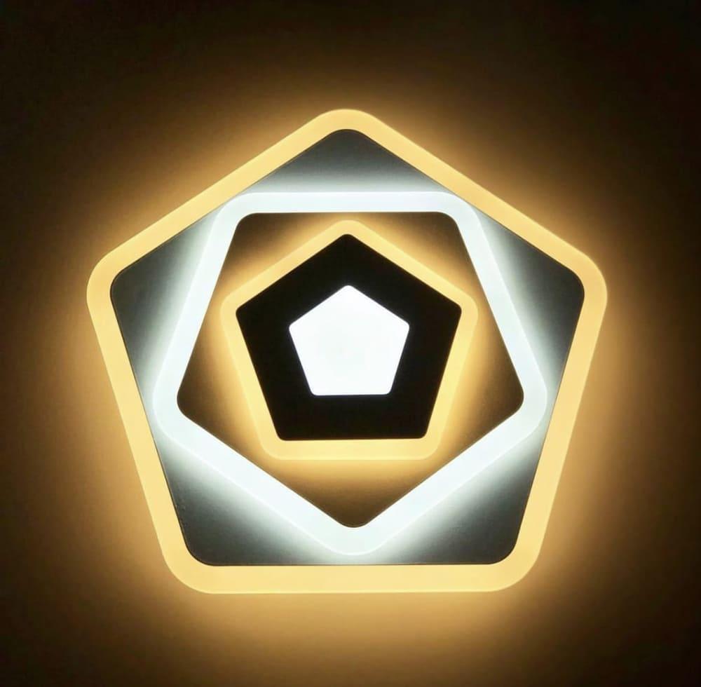 Светильник минималистичный LED для небольших комнат Ø 25 см (2261-250 WT C) - фото 3 Светильник минималистичный LED для небольших комнат Ø 25 см (2261-250 WT C) - фото 3