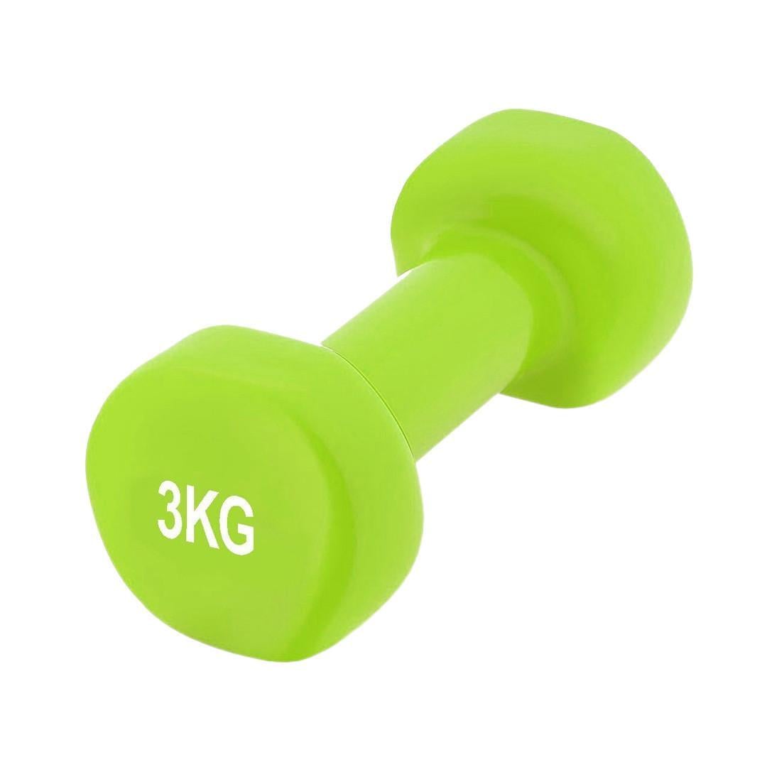Гантель виниловая PowerPlay 4125 Achilles 3 кг Зеленый (3019793176) Гантель виниловая PowerPlay 4125 Achilles 3 кг Зеленый (3019793176)