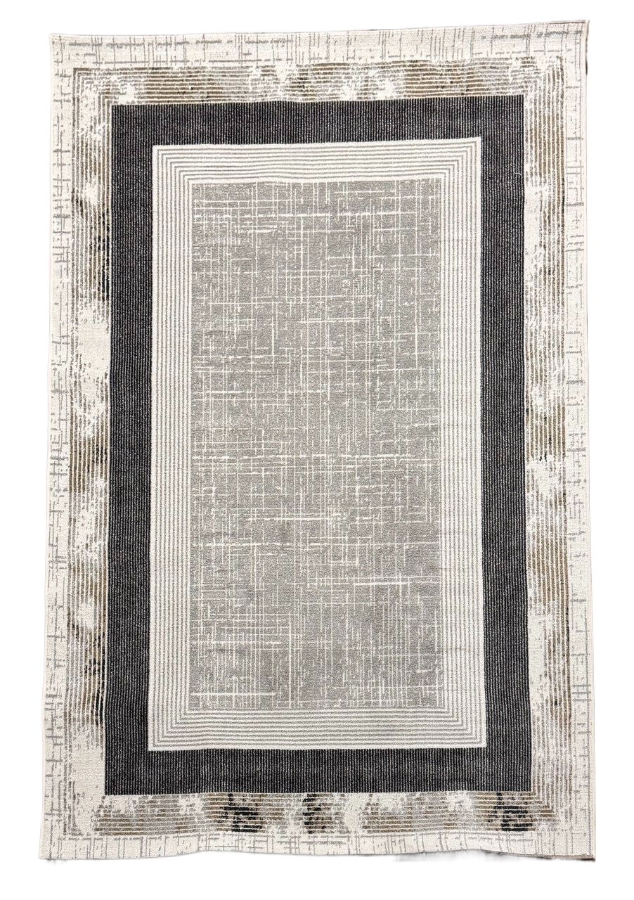 Ковер Optima 23443A Black/Grey (6788-38)