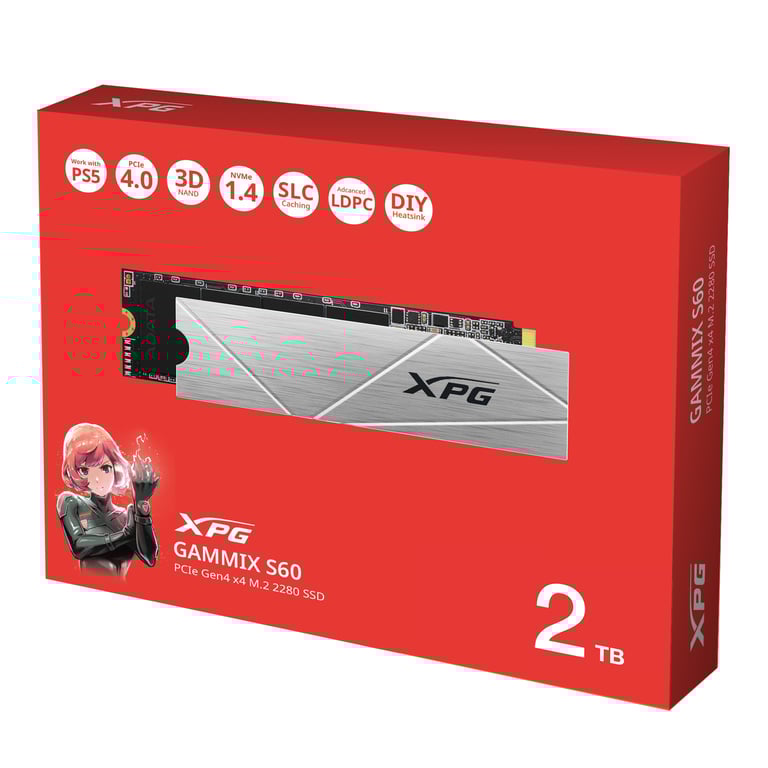 SSD-диск ADATA XPG Gammix S60 2 TB (AGAMMIXS60-2T-CS) - фото 8 SSD-диск ADATA XPG Gammix S60 2 TB (AGAMMIXS60-2T-CS) - фото 8