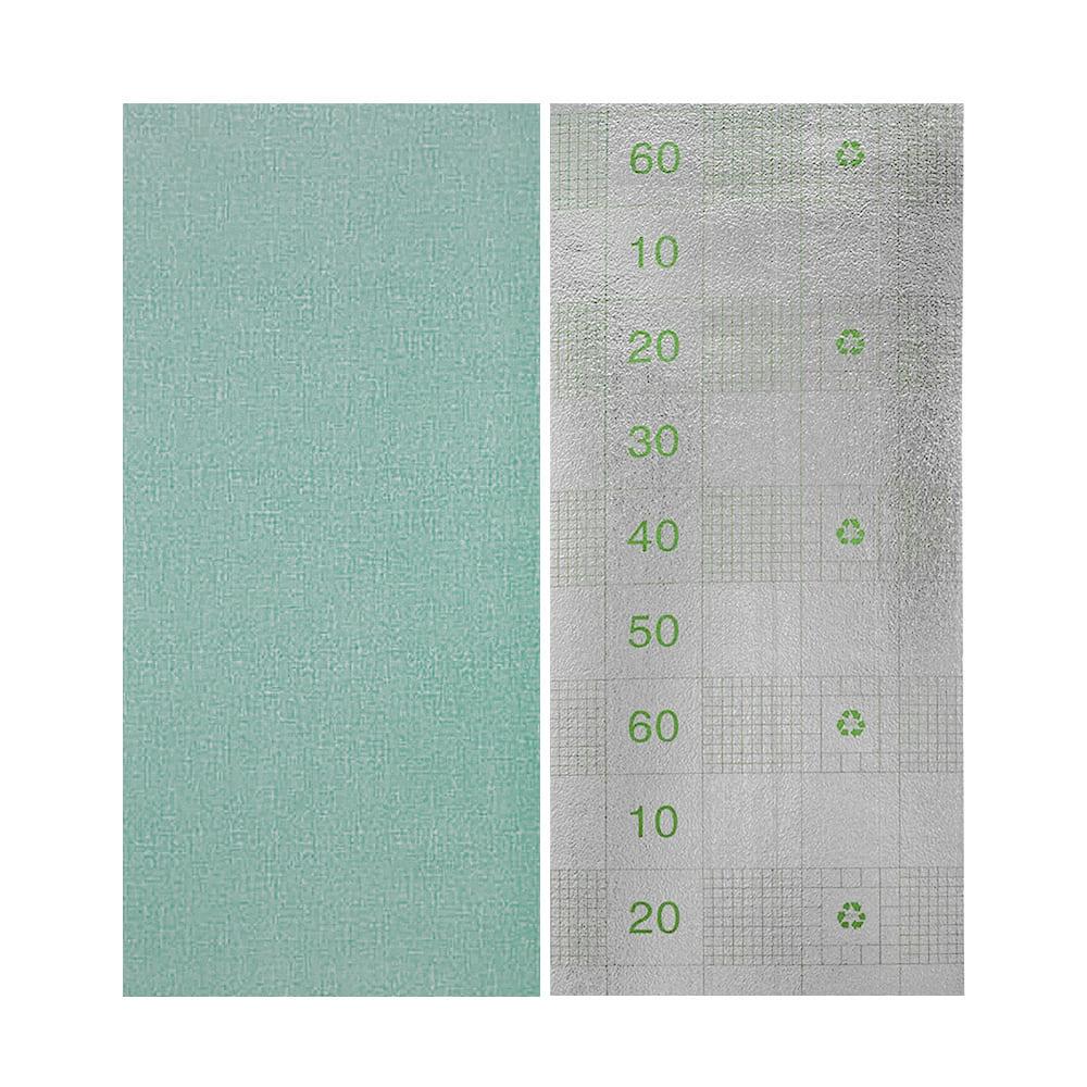 Обои самоклеющиеся Linen Foam wallpaper in roll YM-11 50x280 см 2,5 мм Deep Green/White (SW-00002019) - фото 4