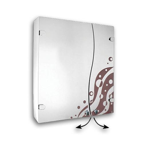 Шкаф зеркальный 600х700х140 мм (ШК856) - фото 2 Шкаф зеркальный 600х700х140 мм (ШК856) - фото 2