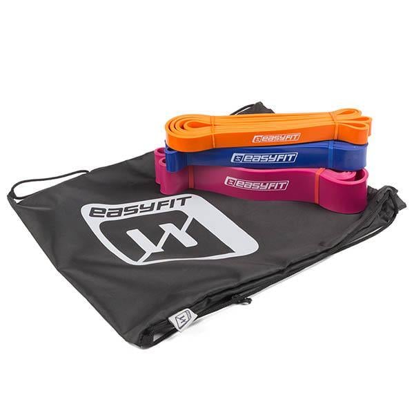 Резиновые петли для фитнеса EasyFit Power Bands 3 шт 6-65 кг (EFPB-6-65)