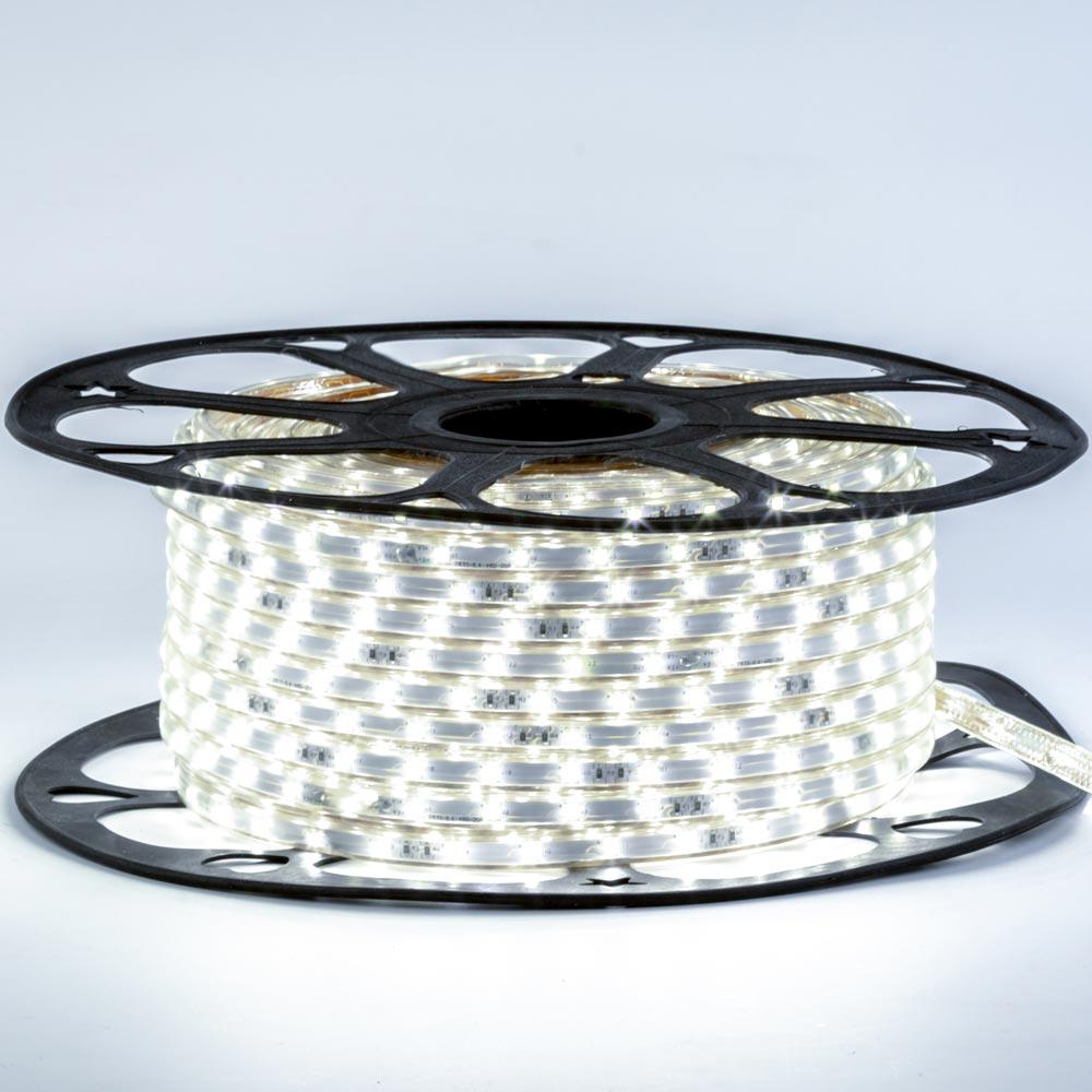 Світлодіодна стрічка SMD2835 герметична 220 V 48 Led/м 6 Вт/м IP65 5 м Білий
