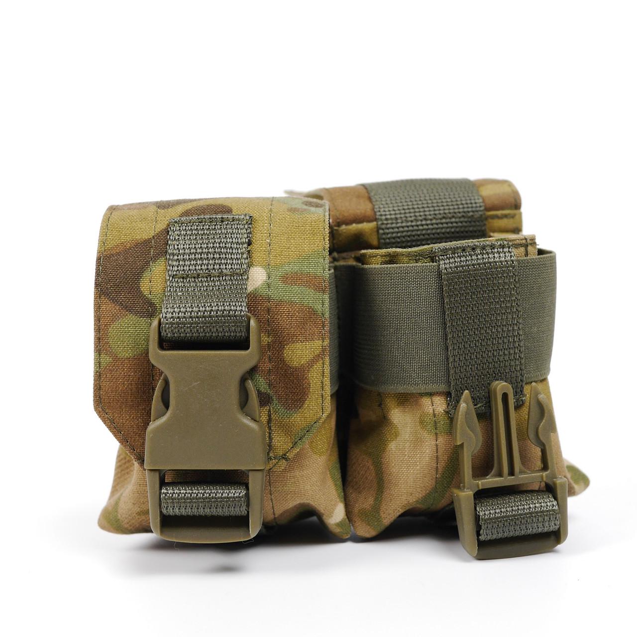 Підсумок під 2 гранати Kiborg Мультикам (1749181731) - фото 7 Підсумок під 2 гранати Kiborg Мультикам (1749181731) - фото 7