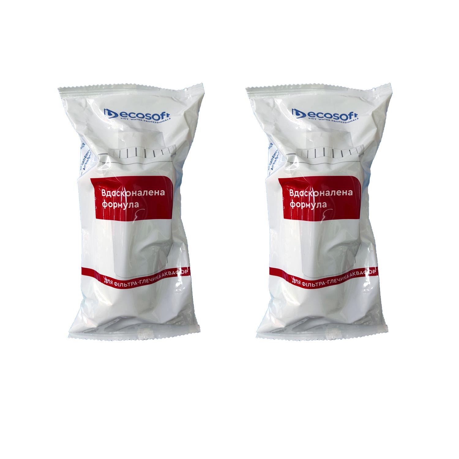 Комплект картриджів Ecosoft для фільтрів-глечиків Аквафор 2шт. (27074433)