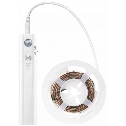 Лента Sawu LED на батарейках с датчиком движения 1 м (698494) Лента Sawu LED на батарейках с датчиком движения 1 м (698494)
