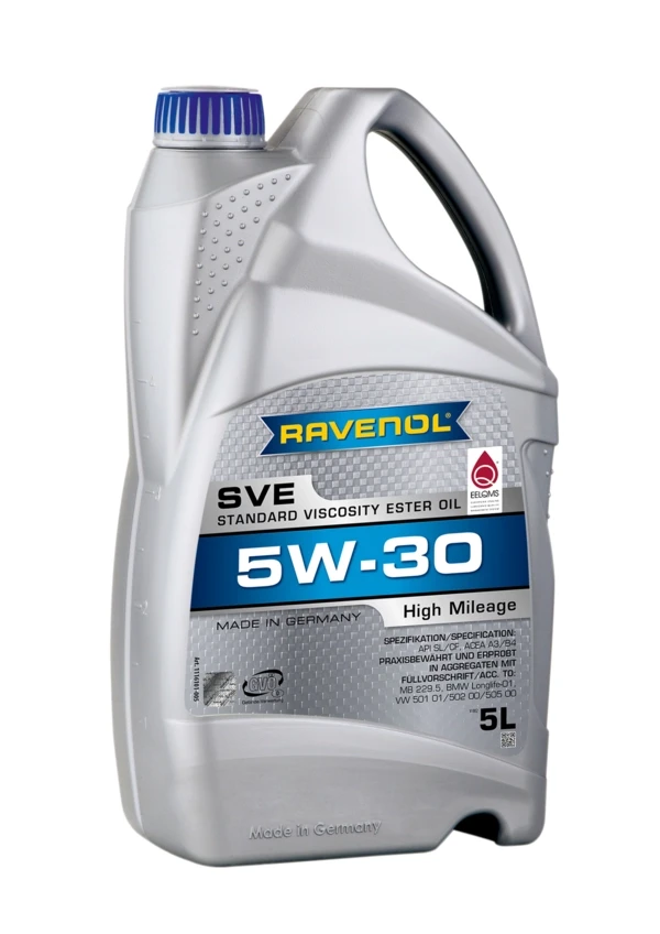 Моторное масло RAVENOL SVE 5W-30 полусинтетика 5 л (1116101-005)