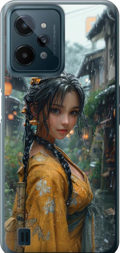 Чехол на Realme C31 Anime-girl (6133u-2593-42517)