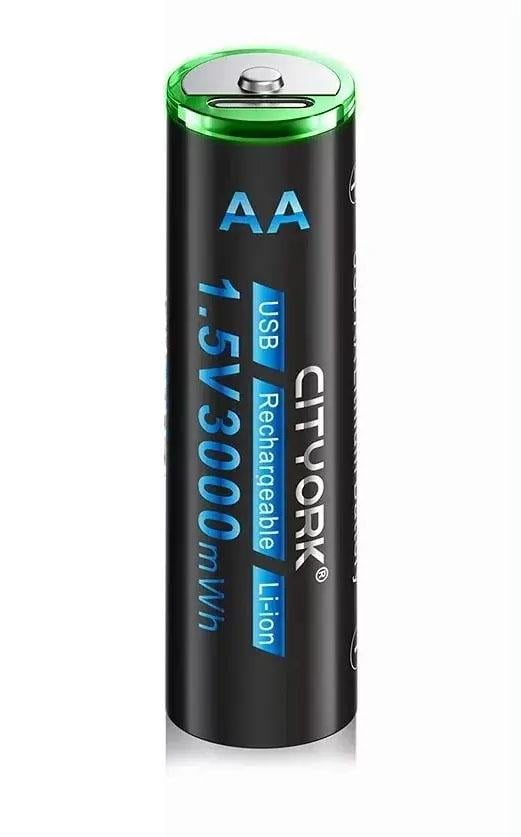 Аккумулятор АА 3000 mAh Type-C 1,5V (4030374)