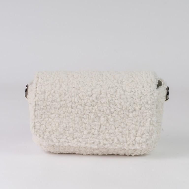 Сумка женская кросс-боди меховая XENIA № 36-23 искусственный мех и из эко-кожи Белый - фото 1 Сумка женская кросс-боди меховая XENIA № 36-23 искусственный мех и из эко-кожи Белый - фото 1