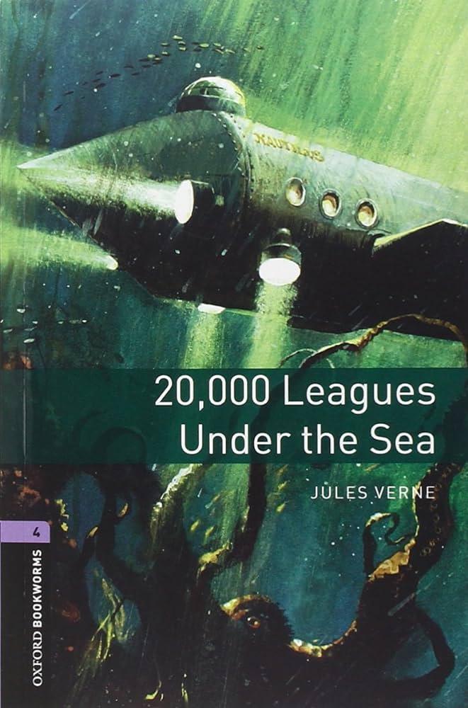 Книга на английском языке Jules Verne "20000 Leagues Under the Sea" OBWL 4 & Audio CD (9780194237994)