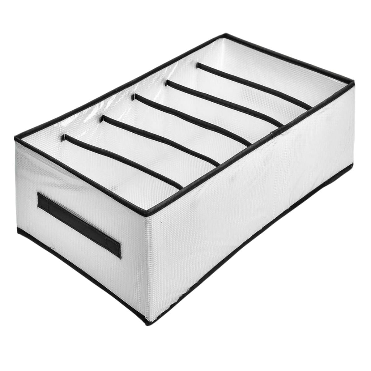 Коробка-органайзер для хранения белья Besser 6 отделений 44х25х17 см (4425176J-WHITE)