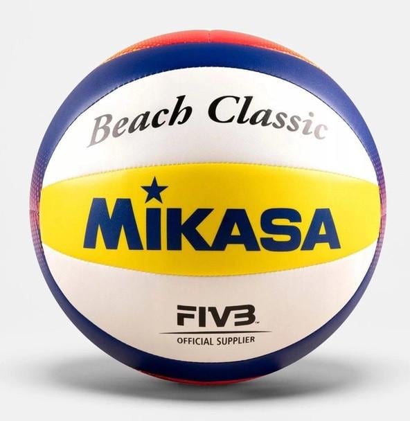 М'яч для пляжного волейболу Mikasa Beach Classic BV552C-WYBR р. 5