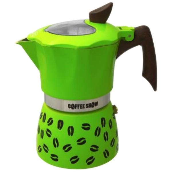 Кофеварка гейзерная GAT Coffee Show 300 мл Салатовый (104606)