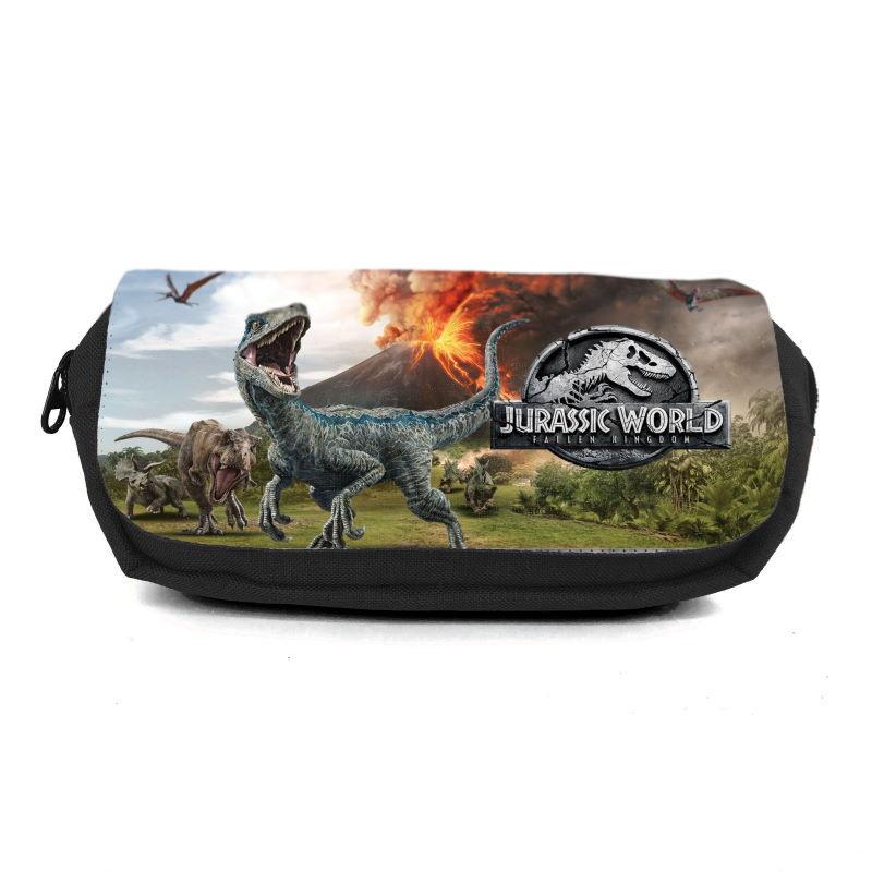 Пенал школьный Парк Юрского Периода 0013 Jurasic Park JRP-0013 Черный (1480995343)