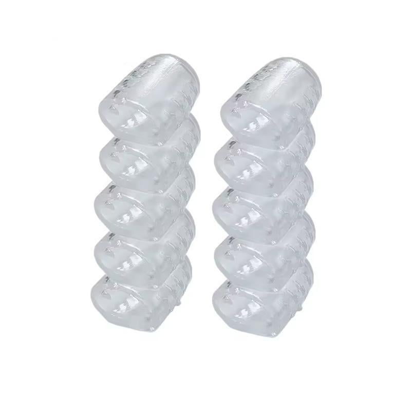 Накладки защитные силиконовые на пальце ног и рук с перфорацией 10 шт. Прозрачный (2789190556) Накладки защитные силиконовые на пальце ног и рук с перфорацией 10 шт. Прозрачный (2789190556)