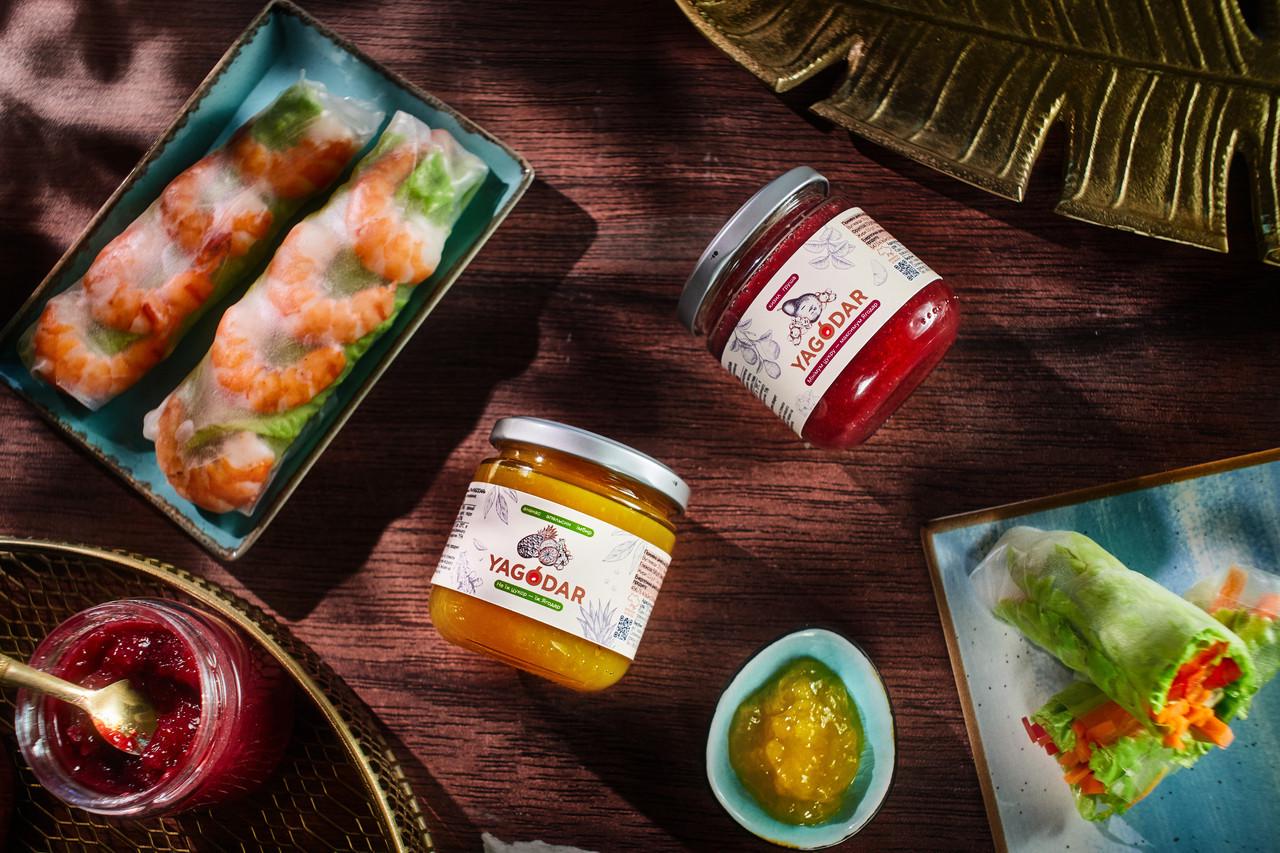 Джем ананасовый с апельсином и имбирем без сахара 2 шт. (2671838414) - фото 4