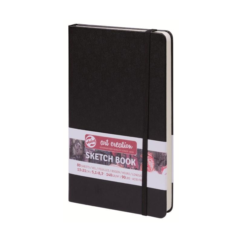 Альбом для графики Royal Talens Art Creation твердый переплет 140 г/кв. м 80 л. 13x21 см Черный (9314002M)
