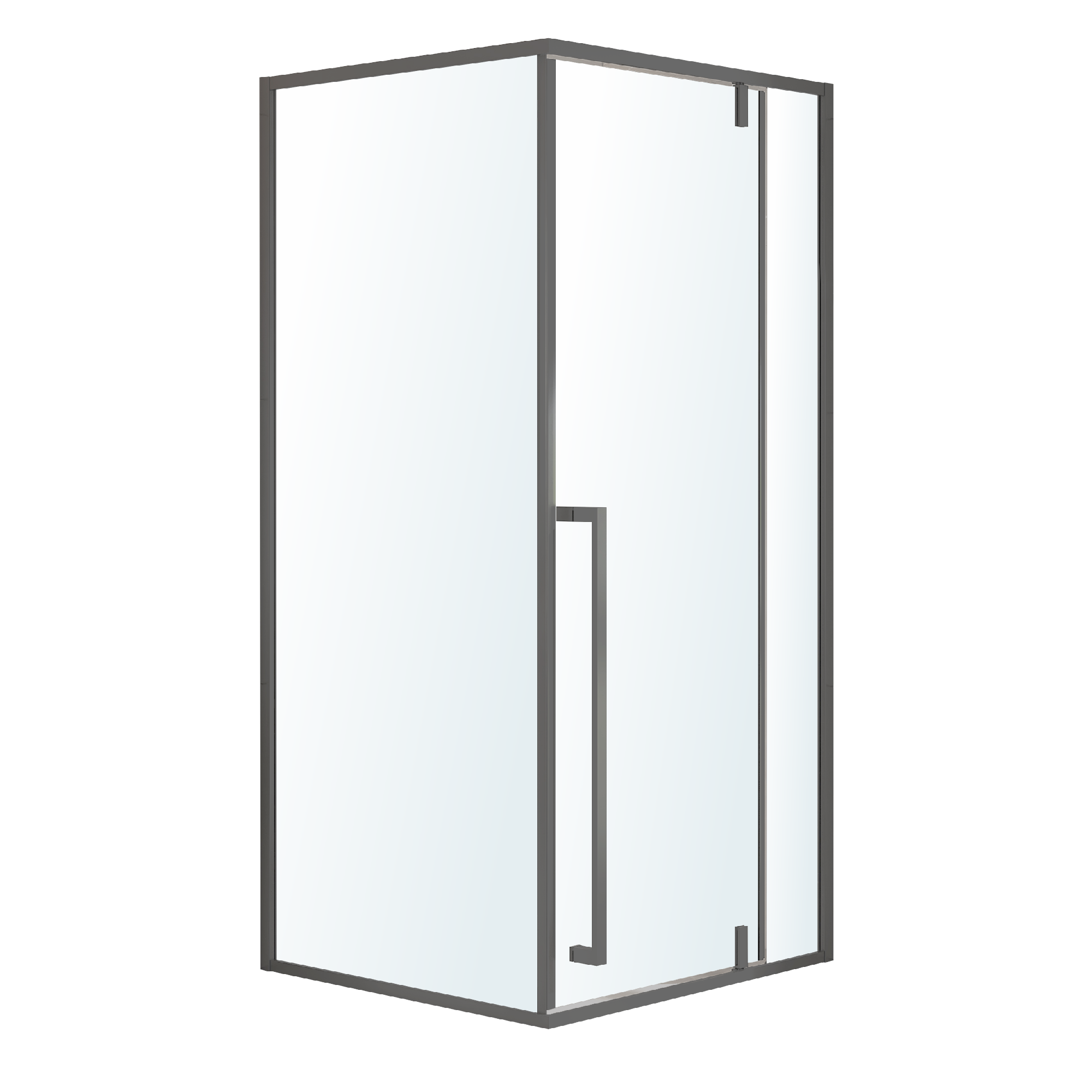 Душевая кабина VOLLE Mora 90-C 200x90x90 стекло 6 мм без поддона Сатин (1037.125505)