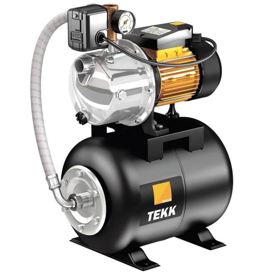 Насосная станция TEKK HAUS BS 1100 Inox 24L Black 1100 Вт