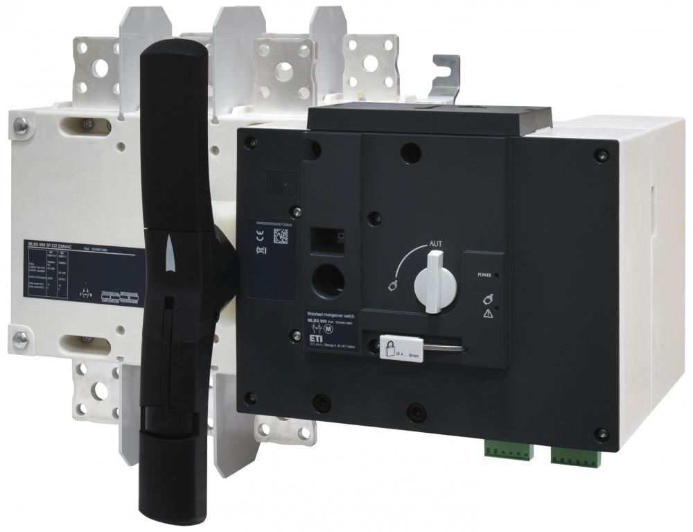 Перемикач навантаження ETI MLBS I-0-II 3P 800А 690V з мотор-приводом (4661980)