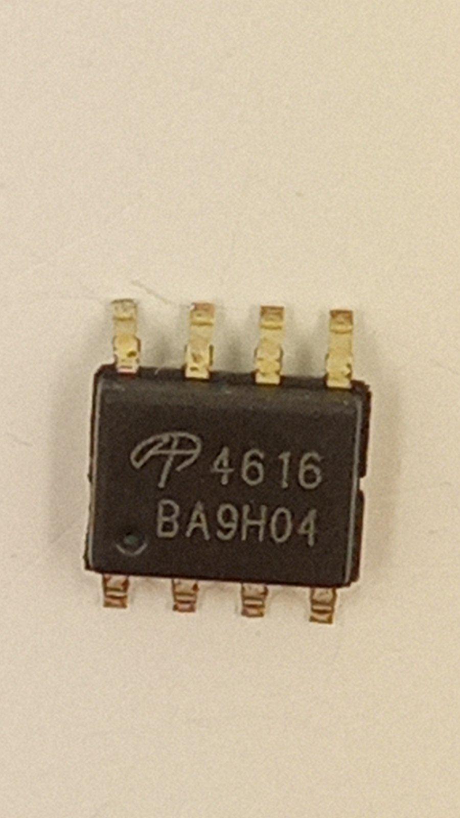 Транзистор AO4616 N+P/2.0W/N 30V/8A/0,02Ohm/P 30V/7A/0,022Ohm soic 8 (12825)