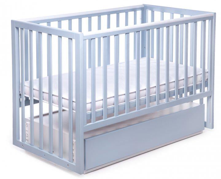 Ліжечко трансформер дитяче з ящиком CHARIVNE Блакитний Ліжечко трансформер дитяче з ящиком CHARIVNE Блакитний