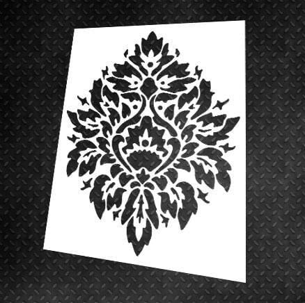 Трафарет многоразовый DFA Дамаск 41 для штукатурки и краски (D00041)